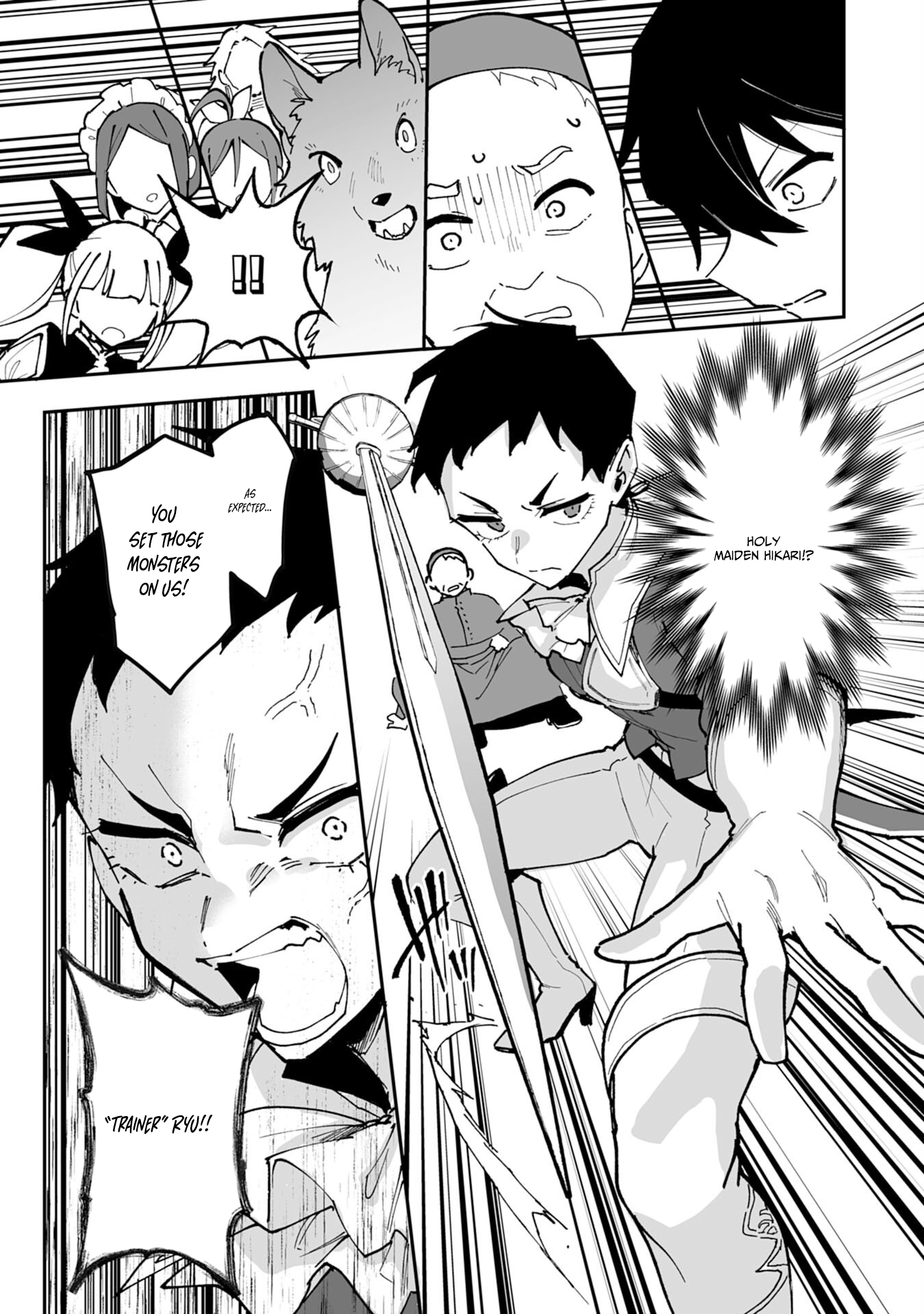 The Trainer Lives Surrounded by Monsters: Abandoned by the Hero Party, He Became the Strongest after Meeting with a Legendary Monster Chapter 31 Page 1