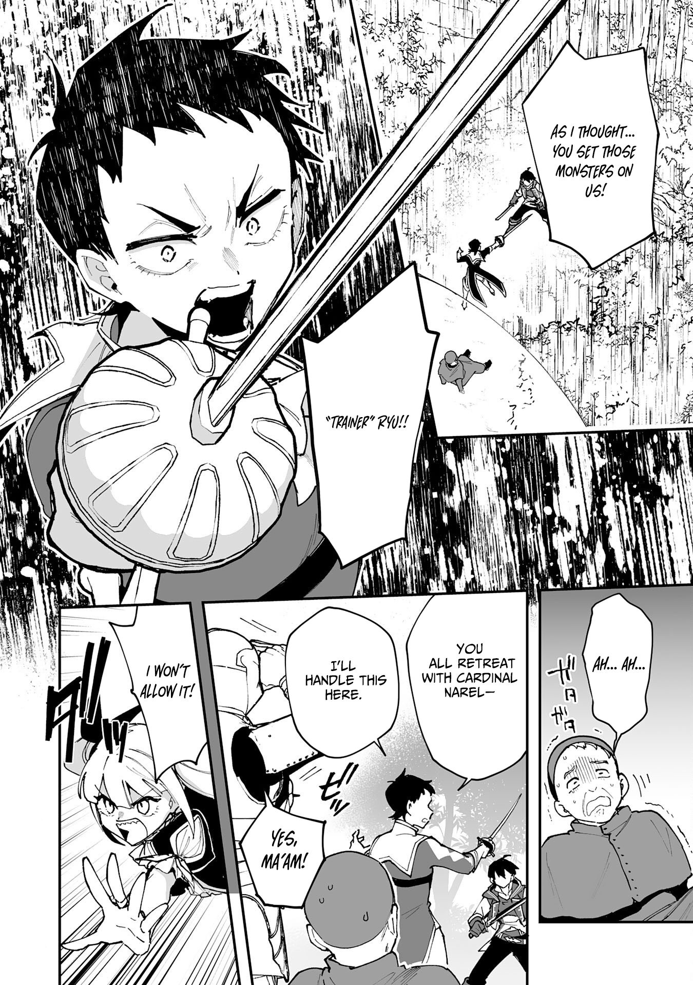 The Trainer Lives Surrounded by Monsters: Abandoned by the Hero Party, He Became the Strongest after Meeting with a Legendary Monster Chapter 32 Page 1