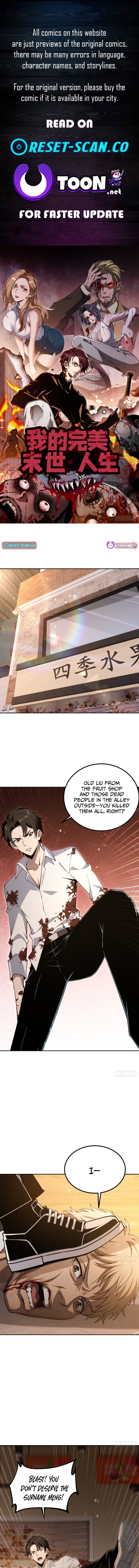 My Perfect Post Chapter Apocalyptic Life - Chapter 20 Page 1