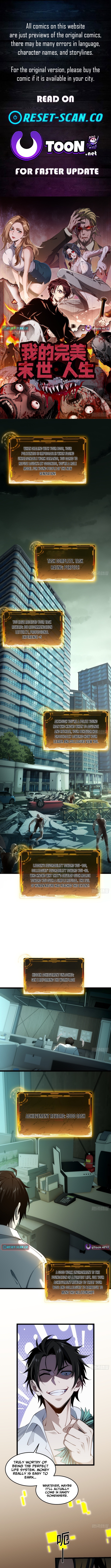My Perfect Post Chapter Apocalyptic Life - Chapter 03 Page 1