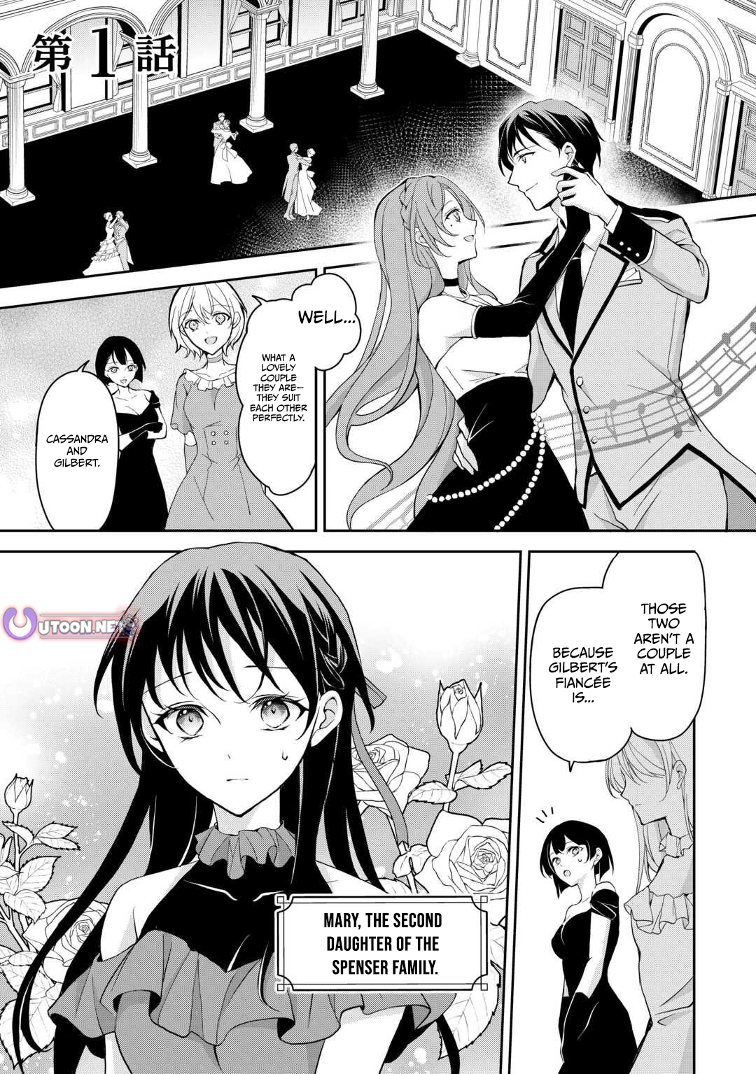 The Count’s Daughter Who Lost Her Fiancé Decides It’s Time to Live for Herself Chapter 01 Page 1