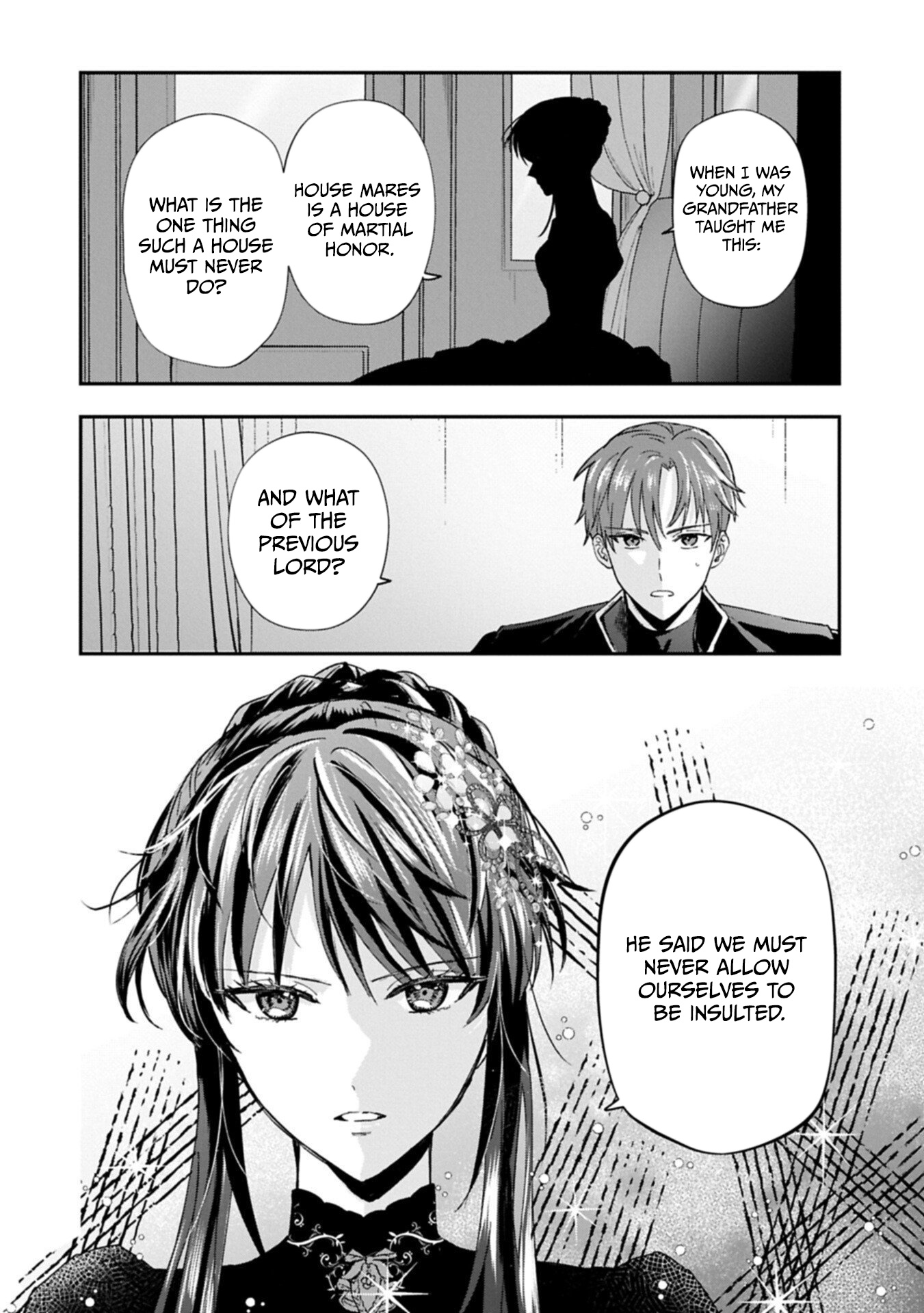 The Banishment of Lady Arialaine, the Duke’s Daughter Chapter 01 Page 1
