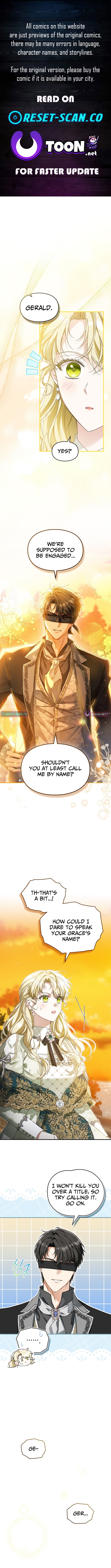 I got engaged to the blind duke Chapter 28 Page 1