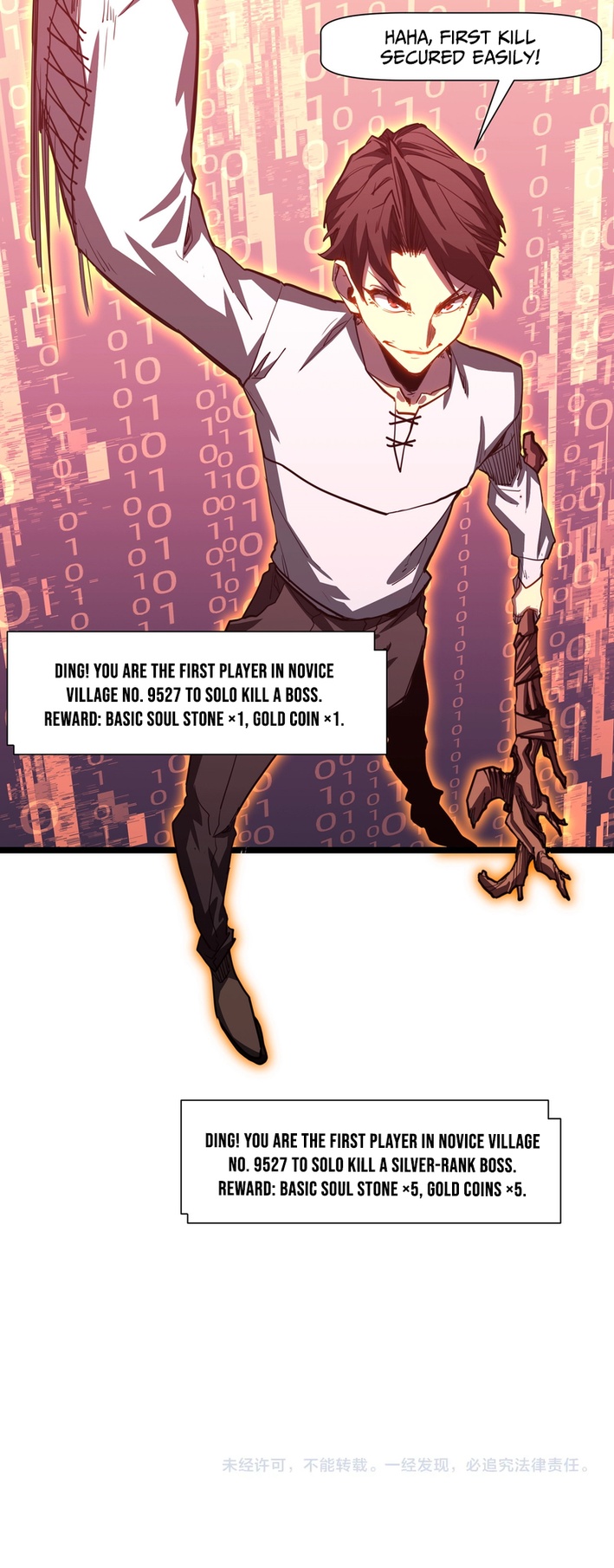 Permanently One HP, Yet I'm Still Invincible Chapter 03 Page 1