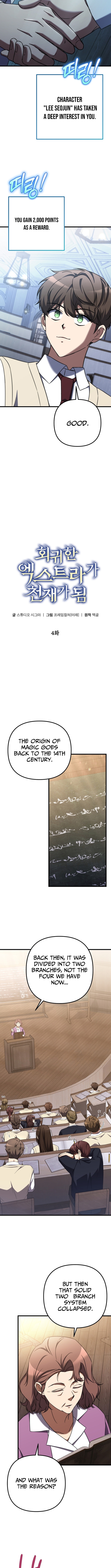 The Regressed Extra Becomes a Genius Chapter 04 Page 1