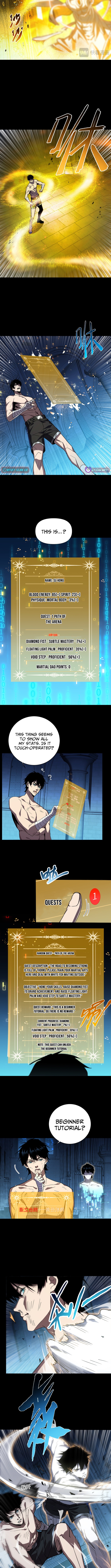 High Martial World: Single Chapter Handedly Sweeping Through Three Thousand Emperors - Chapter 02 Page 1