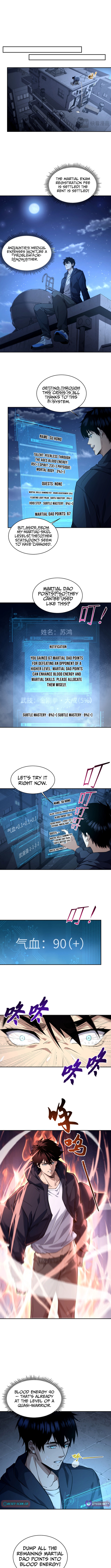 High Martial World: Single Chapter Handedly Sweeping Through Three Thousand Emperors - Chapter 02 Page 1