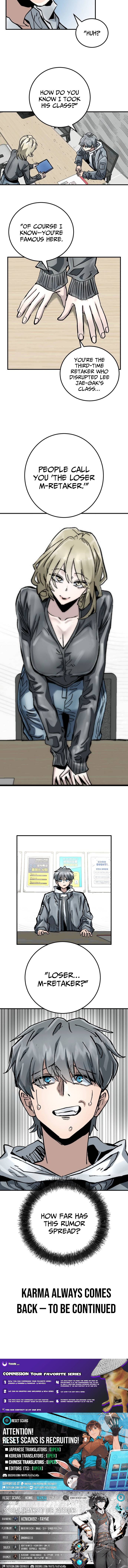 Loser M‑Year Retaker Chapter 12 Page 1