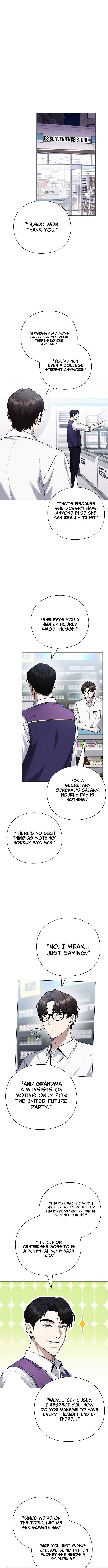 The Politician Who Sees the Future Chapter 14 Page 1