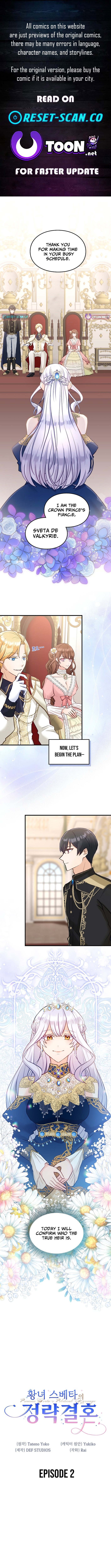 Princess Sveta's Political Marriage Chapter 02 Page 1