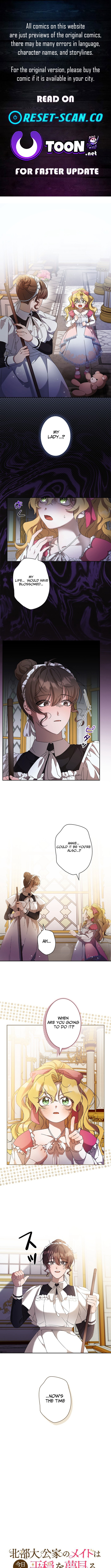The Maid of the Northern Grand Duke's House Dreams of Peace Today Too Chapter 05 Page 1