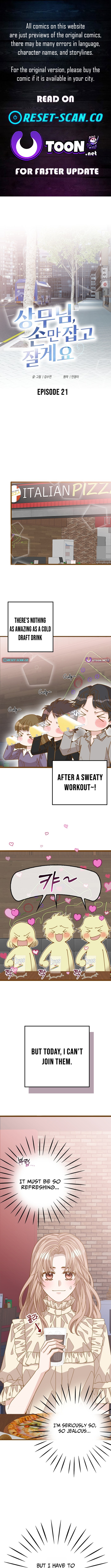 Executive, Let's Just Hold Hands and Sleep Chapter 21 Page 1
