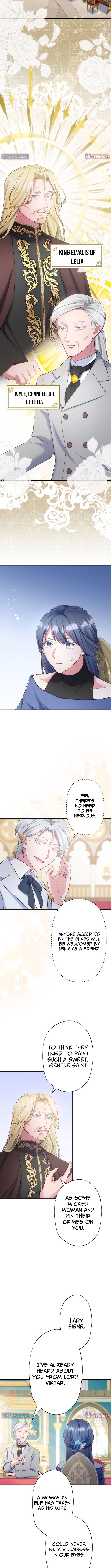 The Abandoned Great Saint Is Doted On by an Elf and Returns to Her Homeland Chapter 18 Page 1