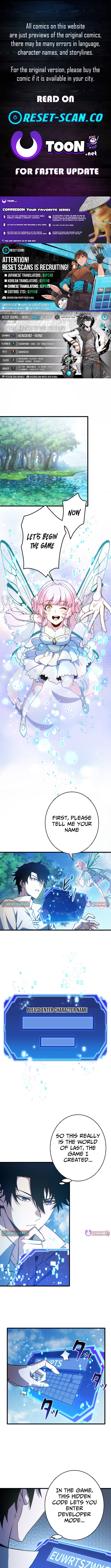 The Game Architect of the Abyss Chapter 02 Page 1
