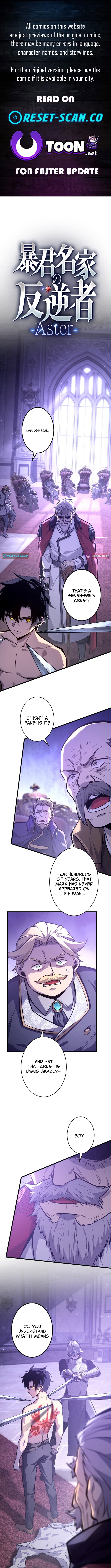 The Rebel of the Tyrant Noble House — Aster Chapter 11 Page 1