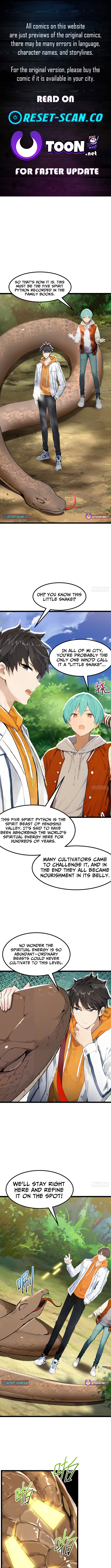 Declining Elite School Recruitment: Showdown—I'm Actually an Immortal Venerable Chapter 07 Page 1