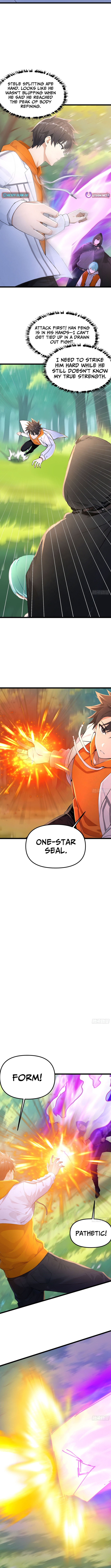 Declining Elite School Recruitment: Showdown—I'm Actually an Immortal Venerable Chapter 08 Page 1