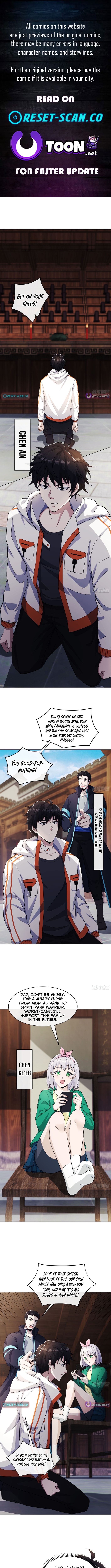 Global Cataclysm: My Ancestors’ Spirit Tablet Awakened at the Start Chapter 01 Page 1