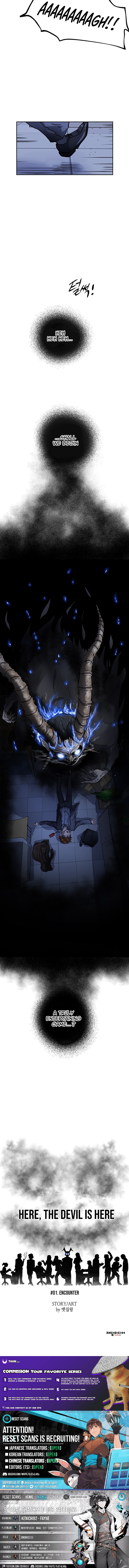 The Devil Is Here Chapter 01 Page 1