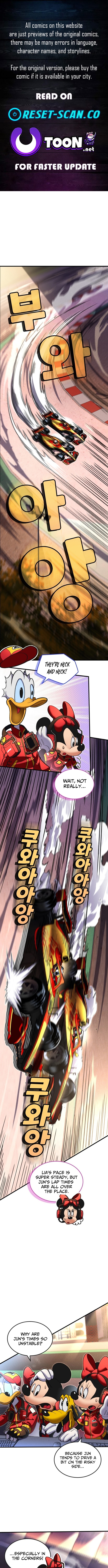 Mickey x F1®: Racing to the Top! Chapter 3 Page 1