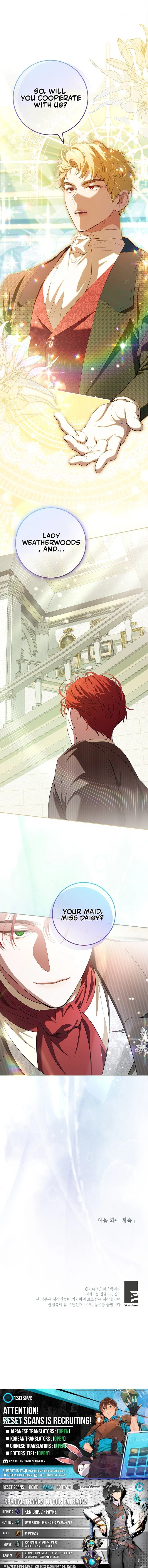 The Peaceful Life Of A Maid Who Hides Her Power And Enjoys It Chapter 24 Page 1