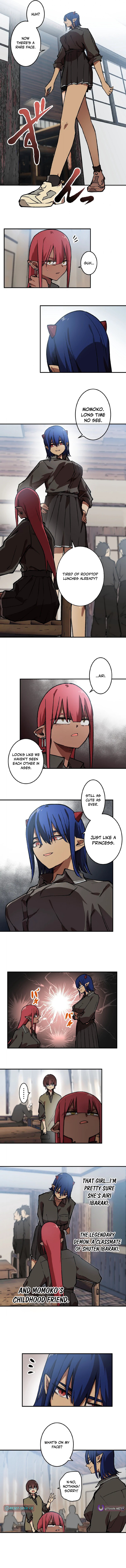 Shuten Momoko Can’t Be Defeated Chapter 8 Page 1