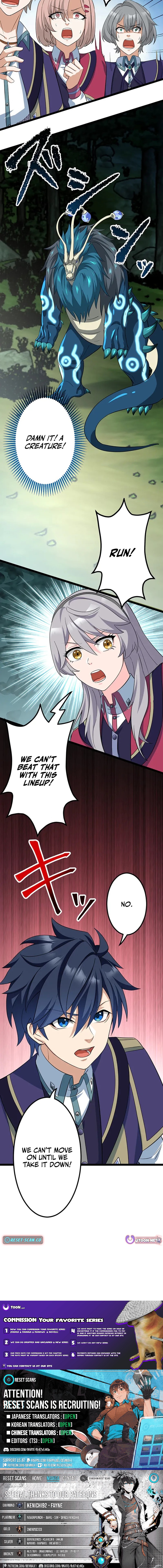 Academic Supremacy Academy: The F Chapter Rank Supply Officer Reincarnates as the Strongest Legendary Mage - Chapter 8 Page 1