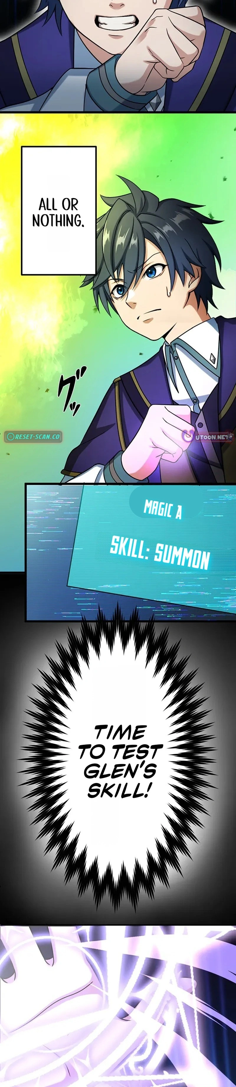 Academic Supremacy Academy: The F Chapter Rank Supply Officer Reincarnates as the Strongest Legendary Mage - Chapter 3 Page 1