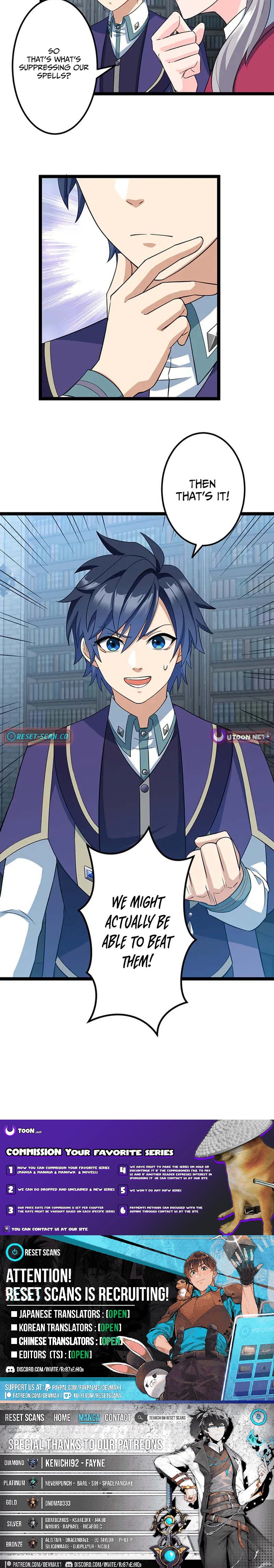 Academic Supremacy Academy: The F Chapter Rank Supply Officer Reincarnates as the Strongest Legendary Mage - Chapter 11 Page 1