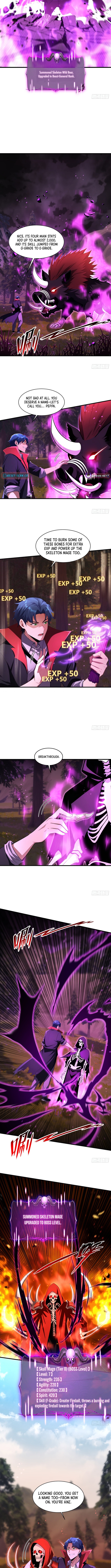 Undead Catastrophe: A Sea of Bones at My Command Chapter 8 Page 1