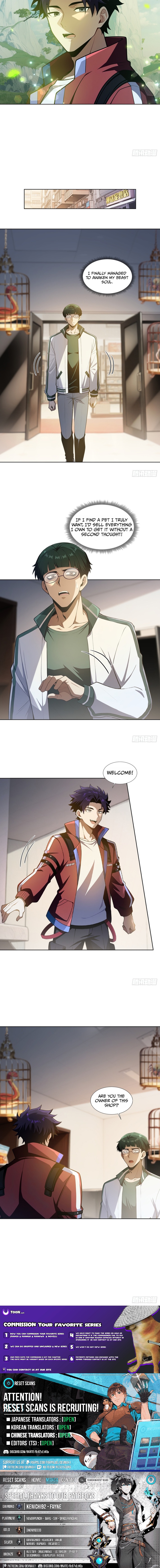 I Opened the Mythical Pet Era Chapter 22 Page 1