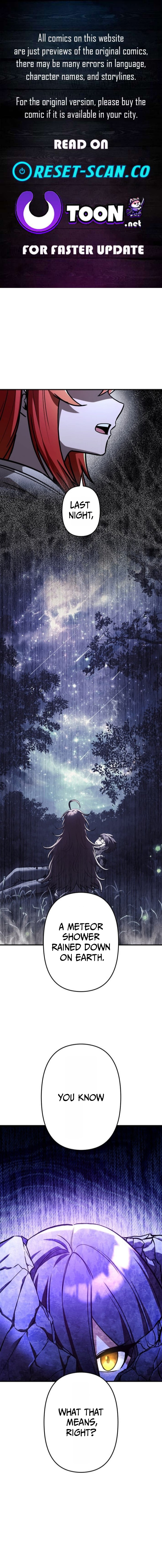 Meteor Maiden: I Was Chosen by the Galaxy's Strongest Beautiful Girl Chapter 3 Page 1
