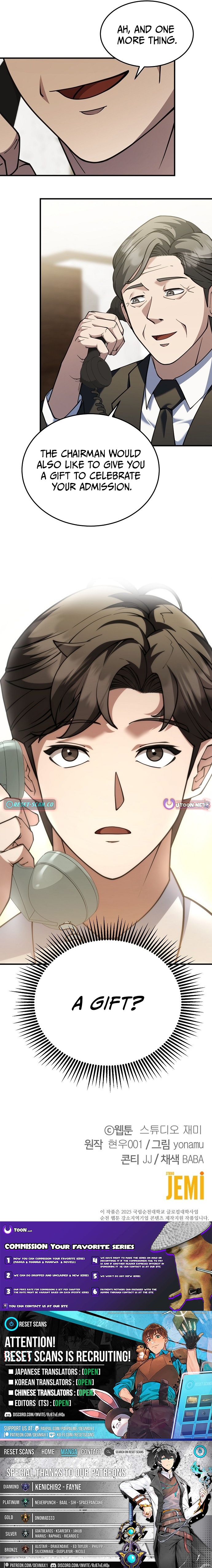 The Chairman Who Just Wants to Slack Off Chapter 1 Page 1