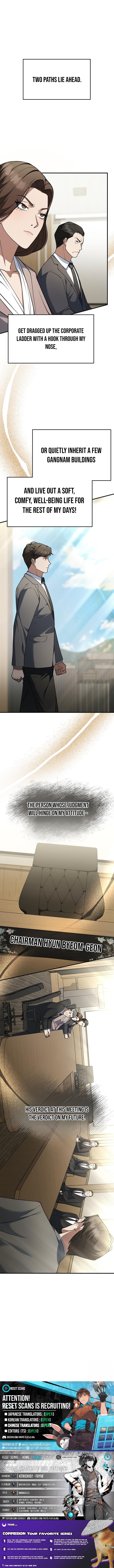 The Chairman Who Just Wants to Slack Off Chapter 7 Page 1