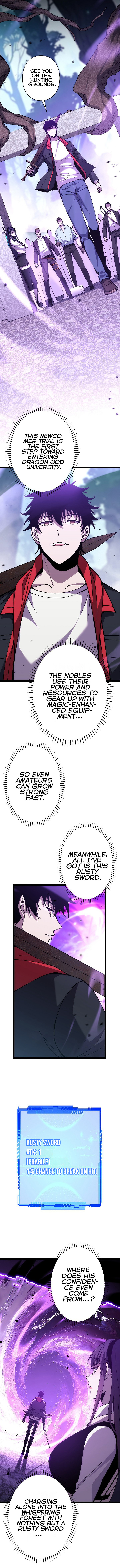 The Strongest Swordsman Rising from a Bottom Chapter Tier Job - Chapter 1 Page 1