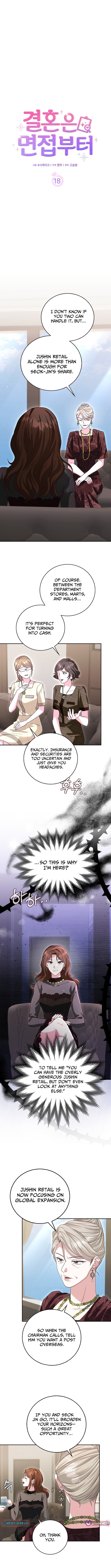 Marriage Starts with an Interview Chapter 18 Page 1