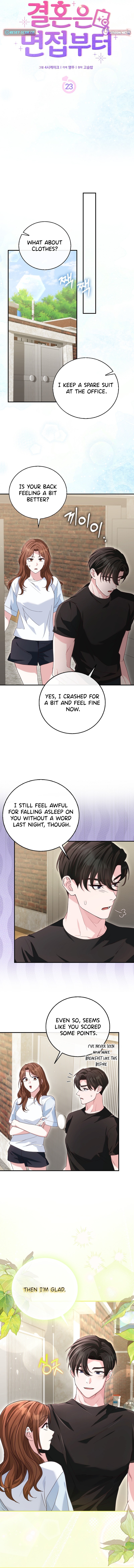 Marriage Starts with an Interview Chapter 23 Page 1
