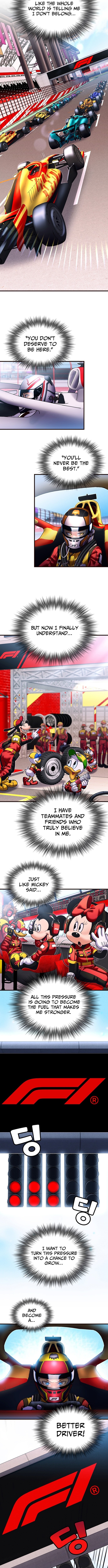 Mickey x F1®: Racing to the Top! Chapter 4 Page 1