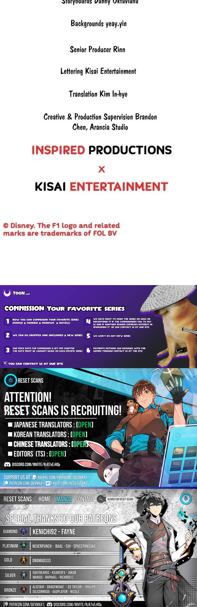 Mickey x F1®: Racing to the Top! Chapter 5 Page 1