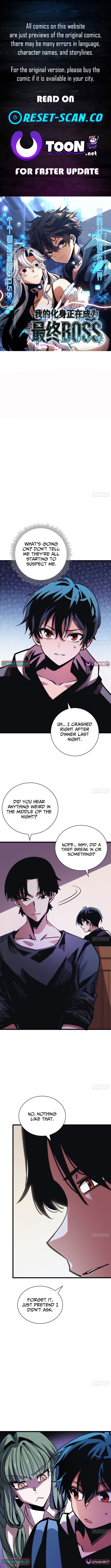My Avatar Is Becoming the Final Boss Chapter 10 Page 1