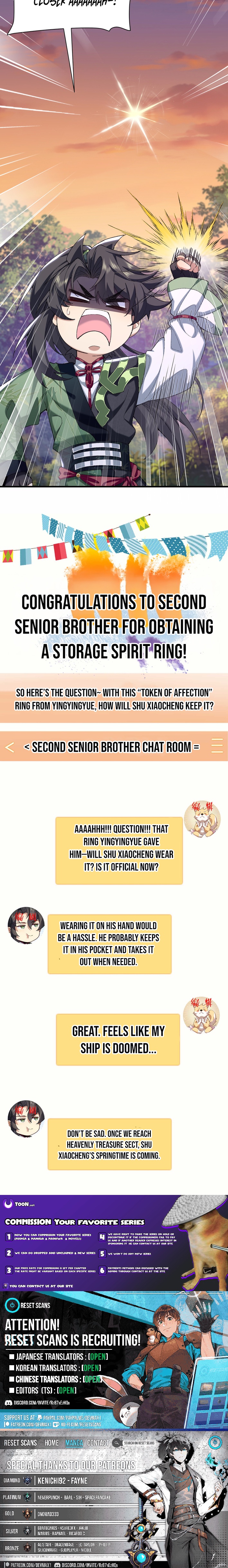 My Second Senior Brother Is a Mortal But Strong Chapter 35 Page 1