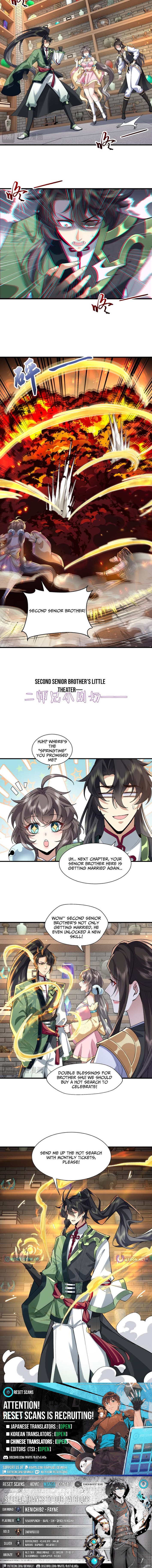 My Second Senior Brother Is a Mortal But Strong Chapter 36 Page 1
