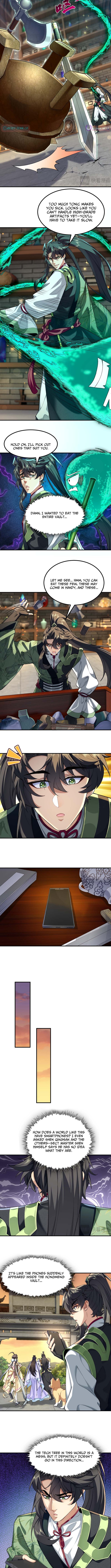 My Second Senior Brother Is a Mortal But Strong Chapter 46 Page 1