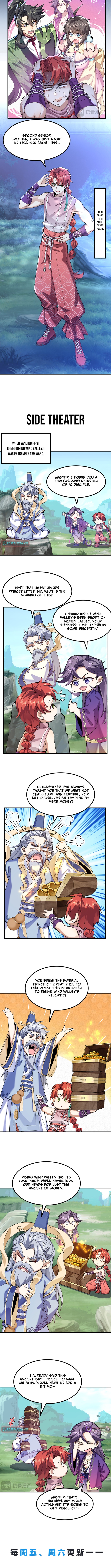 My Second Senior Brother Is a Mortal But Strong Chapter 75 Page 1