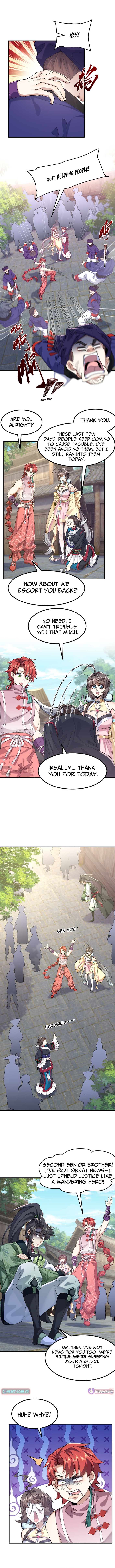 My Second Senior Brother Is a Mortal But Strong Chapter 84 Page 1