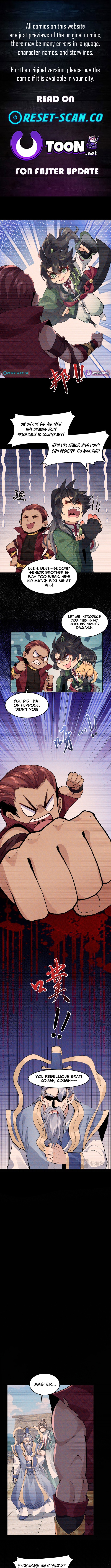 My Second Senior Brother Is a Mortal But Strong Chapter 93 Page 1