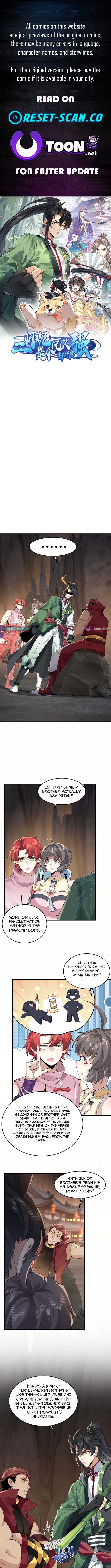 My Second Senior Brother Is a Mortal But Strong Chapter 94 Page 1