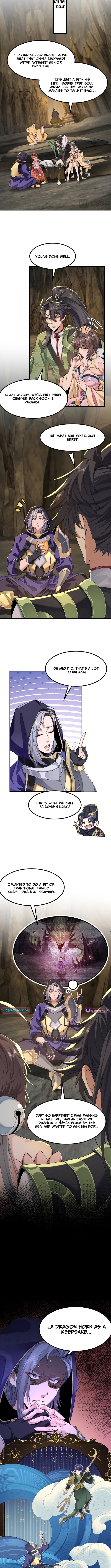 My Second Senior Brother Is a Mortal But Strong Chapter 98 Page 1