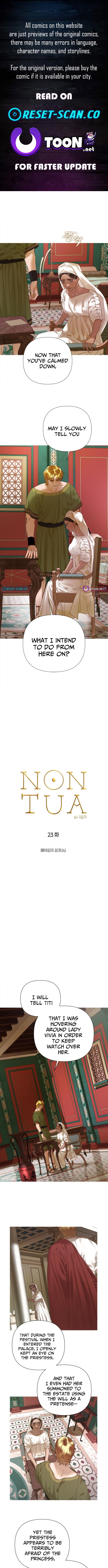non tua (Not Yours) Chapter 23 Page 1