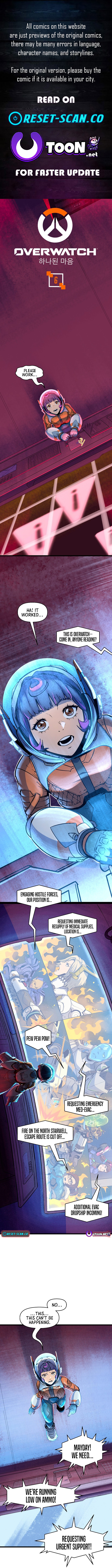 Overwatch: One Unified Heart Chapter 6 Page 1